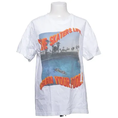 T-shirt (White, Multicolored) from Mister Tee Cotton