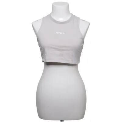 Crop top (Grijs) van AYBL Katoen