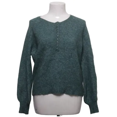 Pull-over (Vert) de La Maille Sézane Élasthane, Laine de mouton, Mohair, Polyamide