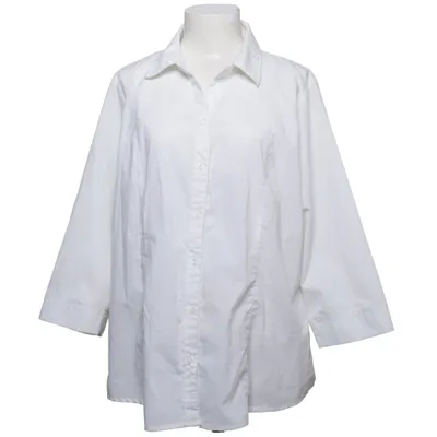 Blouse (Blanc) de Maya Coton, Élasthane, Polyester