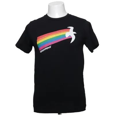 T-shirt (Schwarz) von Earth Positive Bio-Baumwolle