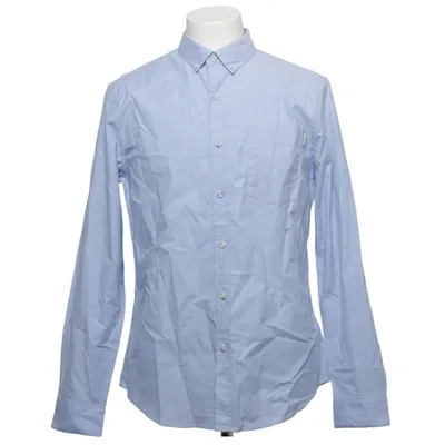 Button down shirt (Blue) from Topman Cotton, Elastane