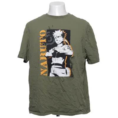 T-shirt (Green, Multicolored) from Difuzed Cotton
