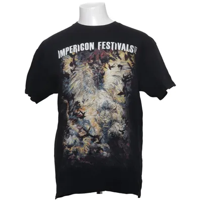 T-shirt (Zwart) van Gildan Katoen