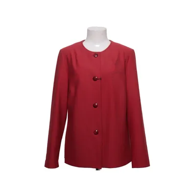Veste (Rouge) de Finn Karelia Polyester, Laine