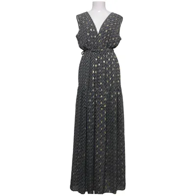 Maxi jurk (Zwart, Goud, Meerkleurig) van Belcci Polyester