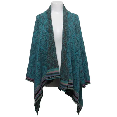 Cardigan (Blue, Gray, Multicolored) from Gudrun Sjödén Silk, Wool