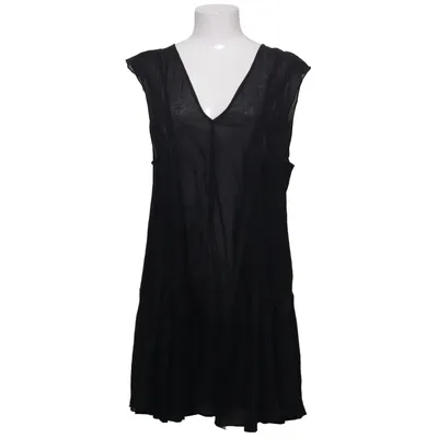Jurk (Zwart) van Weekday Viscose, Katoen