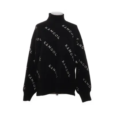 Turtleneck (Sort, Flerfarvet) fra Kangol x H&M Akryl, Elastan, Polyamid, Polyester, Uld