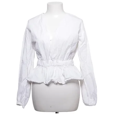 Wrap blouse (White) from Bik Bok Cotton