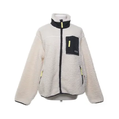 Fleece jacket (White, Multicolored) from H&M Polyester