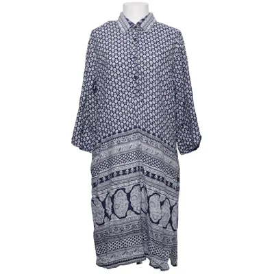 Maxi jurk (Blauw, Wit, Meerkleurig) van Miss Maya Viscose