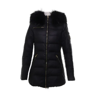 Down jacket (Black) from Rockandblue Nylon, Polyester, Down, Fur