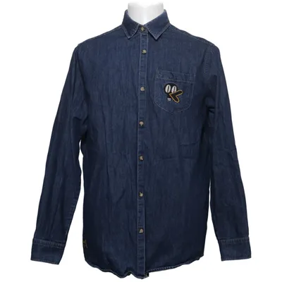 Denim shirt (Blue) from The Dudes Cotton