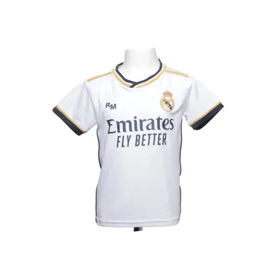 Fotbollströja (Vit, Svart, Guldfärgad) från Real Madrid