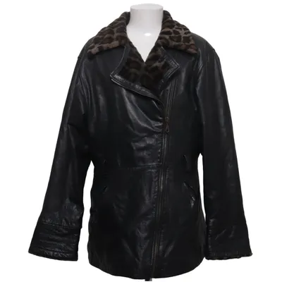 Veste en cuir (Noir, Multicolore) de Arizona Acétate, Cuir, Polyester