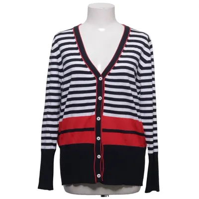 Cardigan (Blå, Hvid, Rød) fra Cassis Polyamid, Viscose