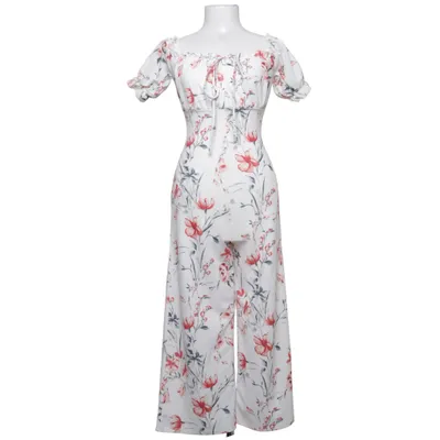 Buksedragt (Hvid, Rød, Flerfarvet) fra Missguided Tall Elastan, Polyester
