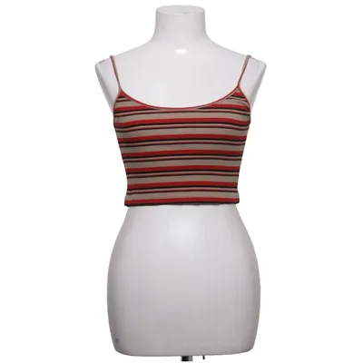 Crop top (Beige, Rood, Zwart) van Brandy Melville Katoen