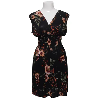 Jurk (Zwart, Meerkleurig) van E&D Elastaan, Polyester, Viscose
