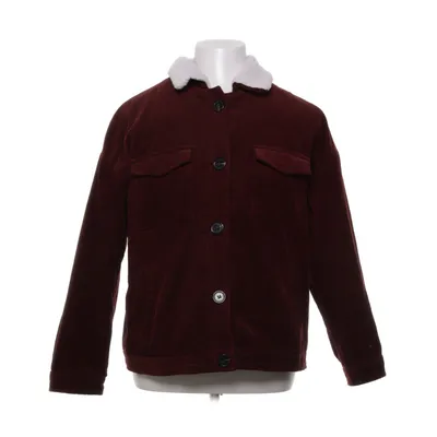 Shearling jas (Rood) van Denim Co Katoen, Nylon, Polyester