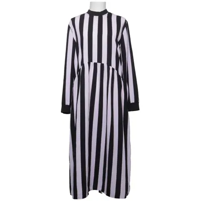 Maxikjole (Sort, Pink) fra Collusion Polyester
