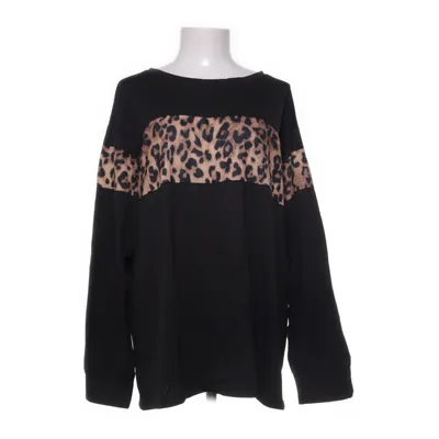 Topp (Svart, Brun) från Shein Curve Bomull, Polyester