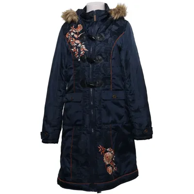 Winterjas (Blauw) van Rainbow Polyester, Viscose