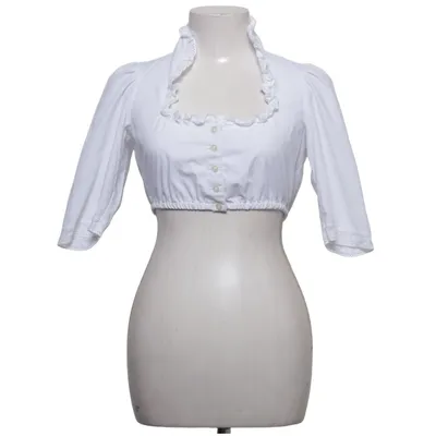 Dirndl blouse (White) from Hammerschmid Cotton, Polyester