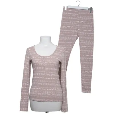Pyjamas (Beige, Vit) från H&M Bomull, Elastan, Polyester