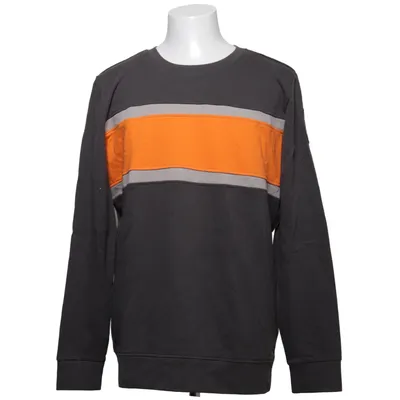 Sweatshirt (Gray, Orange) from Kübler Cotton, Polyester
