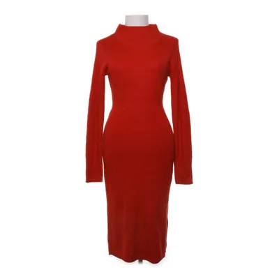 Turtleneck kjole (Rød) fra Dobber Viscose, Polyamid, Polyester