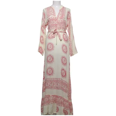 Kaftan (Beige, Rot) von Maria de la Orden