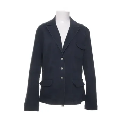 Blazer (Blauw) van Cappuccini Katoen, Elastaan