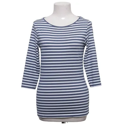 Lange mouwen shirt (Blauw, Wit) van S. Marlon Elastaan, Polyamide