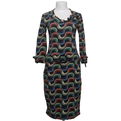 Dress (Black, Multicolored) from Margot Cotton, Elastane