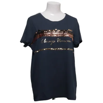 T-shirt (Bleu) de Geisha Coton, Modal