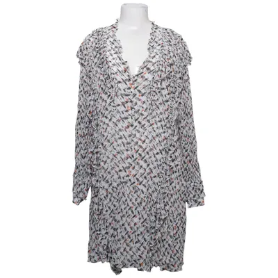 Jurk (Wit, Zwart, Oranje) van Lala Berlin Viscose