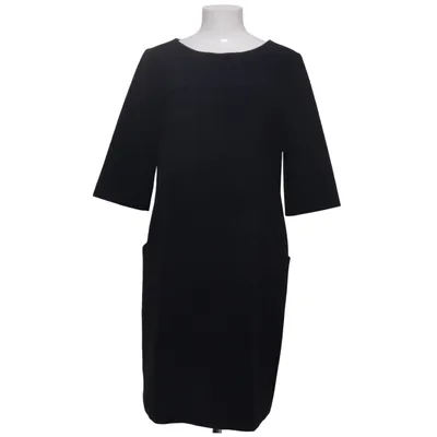 Jurk (Zwart) van Marie Lund Katoen, Elastaan, Polyester, Viscose
