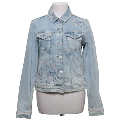 Veste en jean (Bleu) de Hallhuber Coton, Élasthane