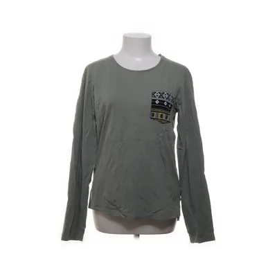 Långärmad t-shirt (Grön, Flerfärgad) från Pier One Bomull