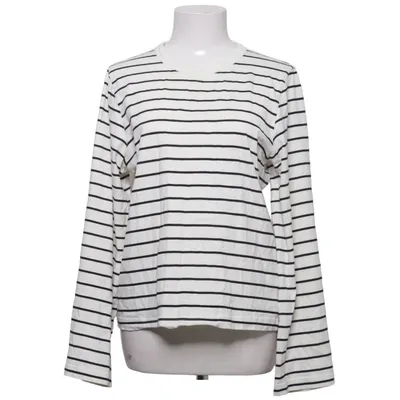Long sleeve T-shirt (White, Black) from Arket Cotton