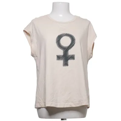 T-shirt (Beige) de Santa Ni Élasthane, Coton biologique