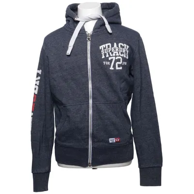 Huvtröja (Grå) från Superdry Bomull, Polyester