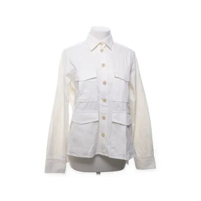 Overshirt (Wit) van Filippa K Katoen, Elastaan