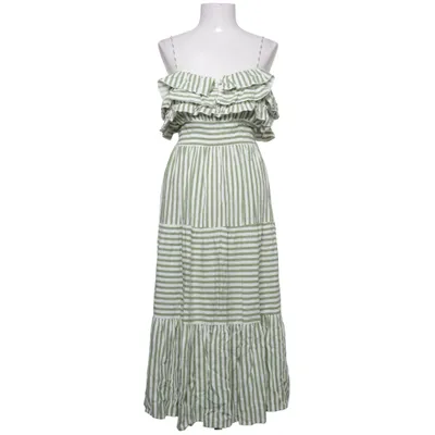 Robe longue (Vert, Blanc) de Zara Lin, Viscose