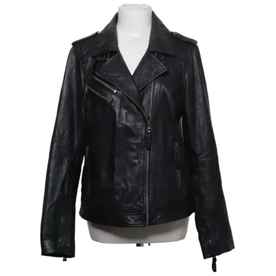 Biker jacket (Black, Brown) from 7 eleven Leather, Polyester