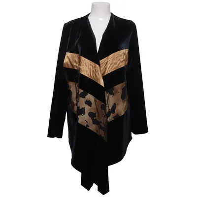 Cardigan (Sort, Brun) fra Kirsten Krog Design Elastan, Polyester
