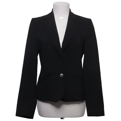 Blazer (Noir) de Birgitta Élasthane, Polyester, Laine