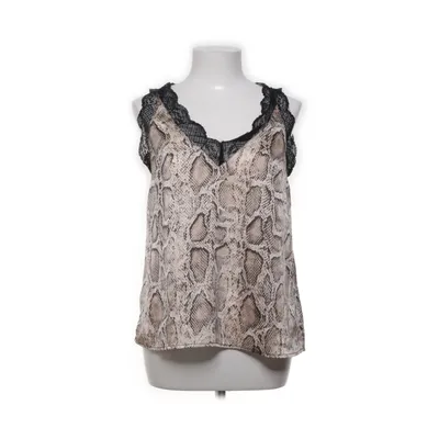Tanktop  (Beige, Sort) fra Sisters Point Polyester